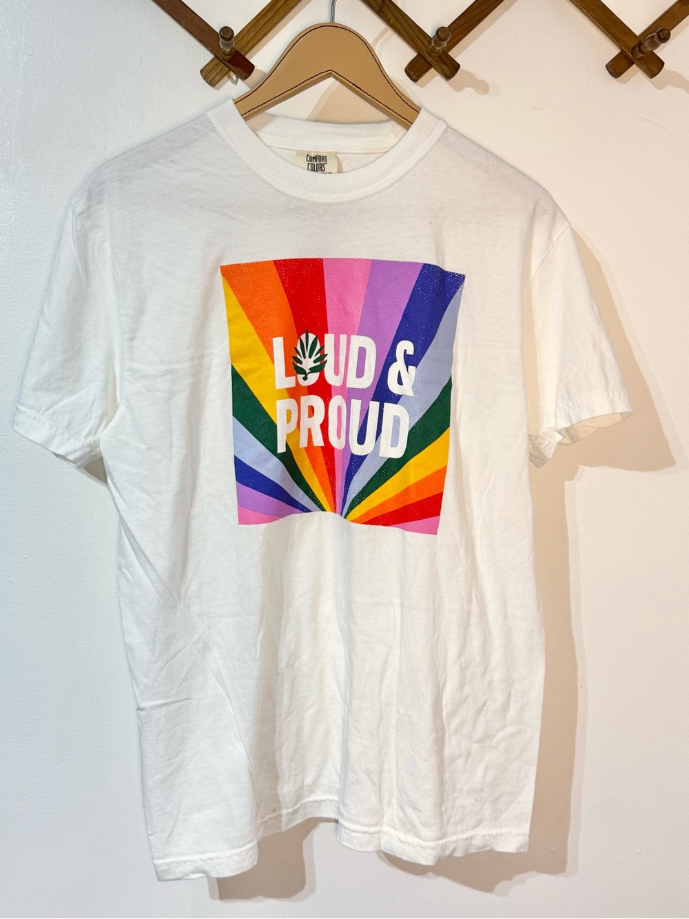 "Loud And Proud" Pride Promtional Rise Dispensary Employee Unisex Tshirt